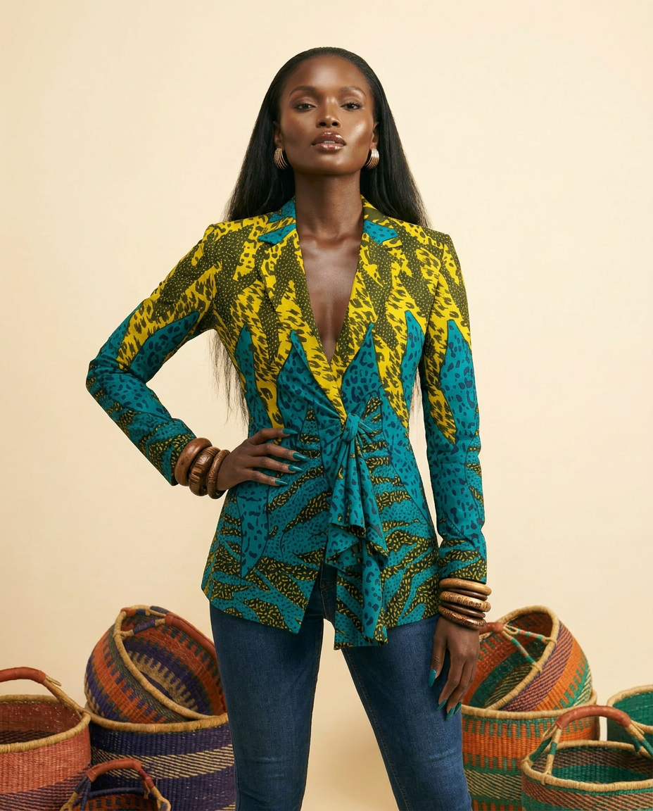 Agwu Tailored Blazer - Luxe Performance Fabric