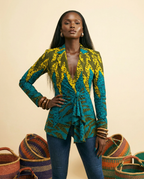 Agwu Tailored Blazer - Luxe Performance Fabric