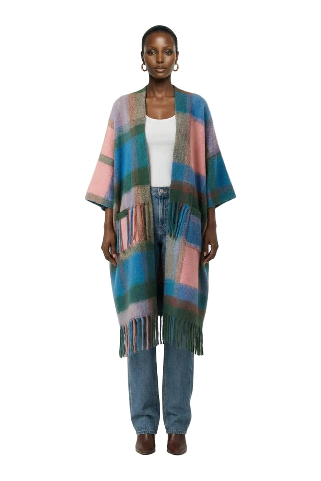 [PRE-ORDER]  Celeste Colorblock Kimono Hover Image