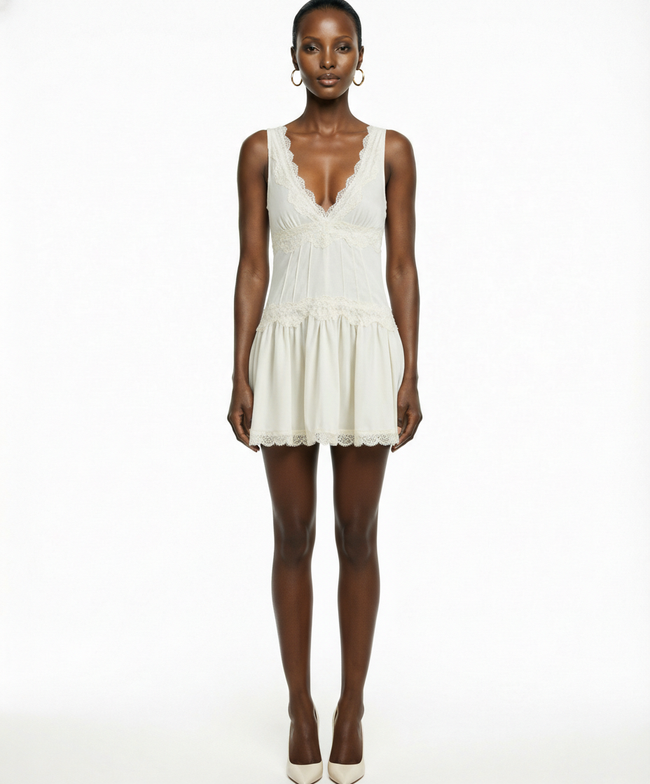 In This Groove Mini Slip Dress Hover Image