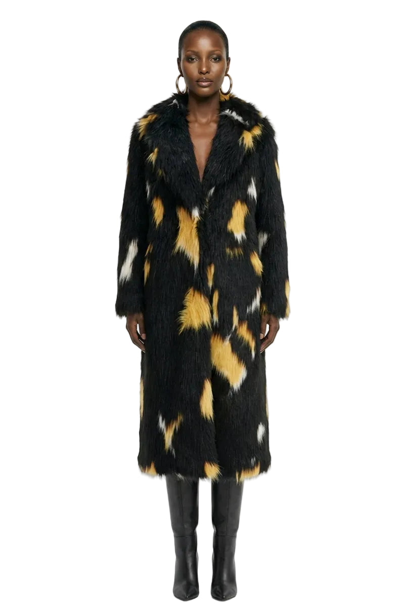 [PRE-ORDER]  Wild Ember Faux Fur Coat