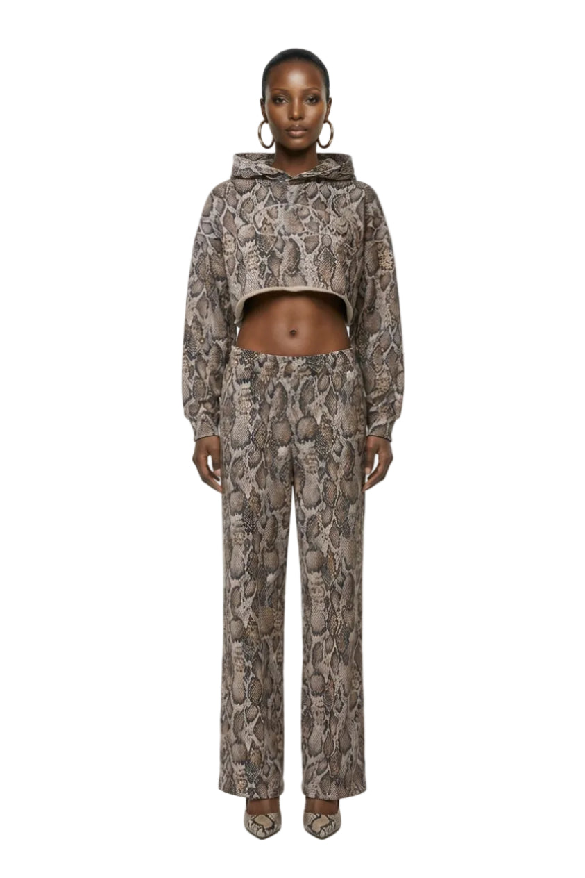 Dustin V Waist Sweatpant - Sand Serpent