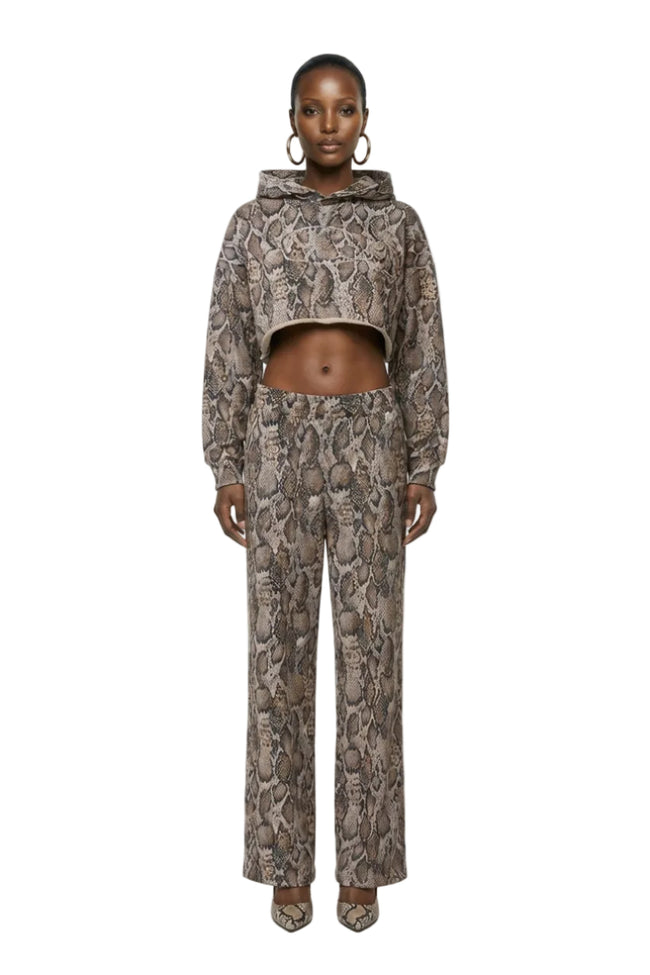 Dustin V Waist Sweatpant - Sand Serpent Hover Image