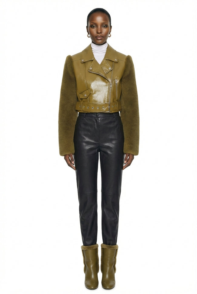 Florencia Moto Jacket Hover Image