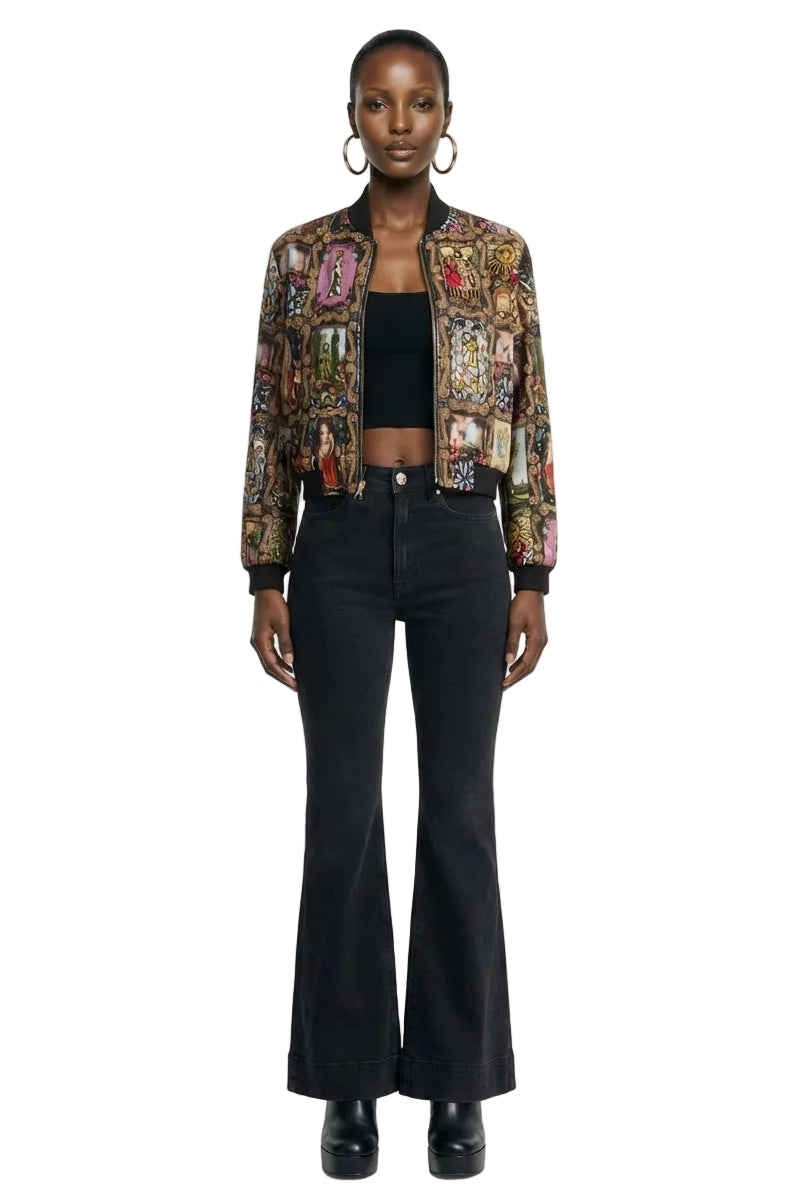 ASHER EMBELLISHED VARSITY JACKET