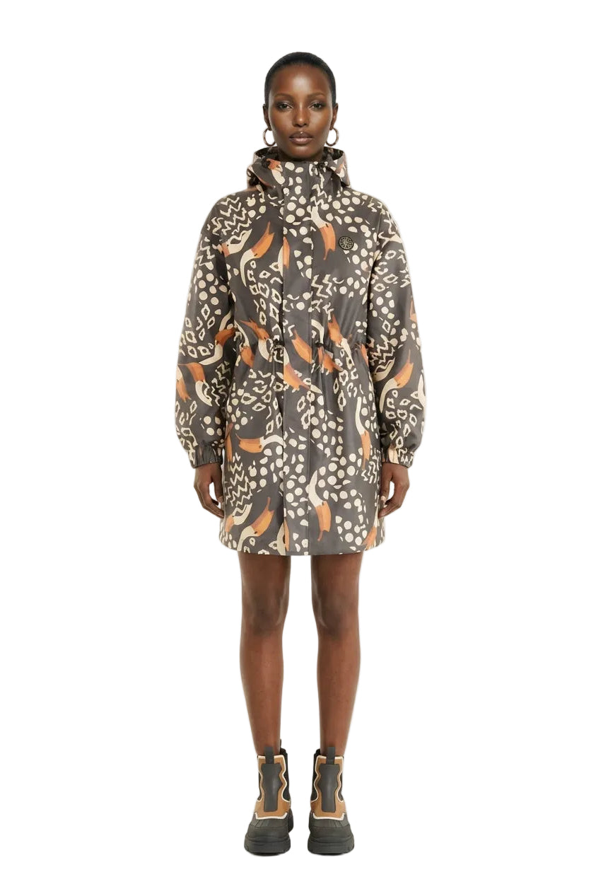 Black Tucanismo Raincoat