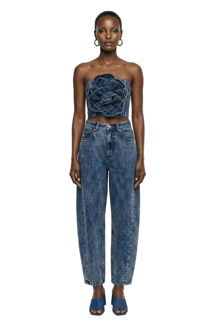Stevie Barrel Ankle Jean