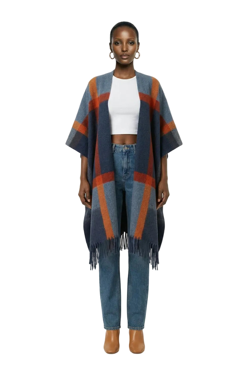 [PRE-ORDER]  Twilight Plaid Kimono