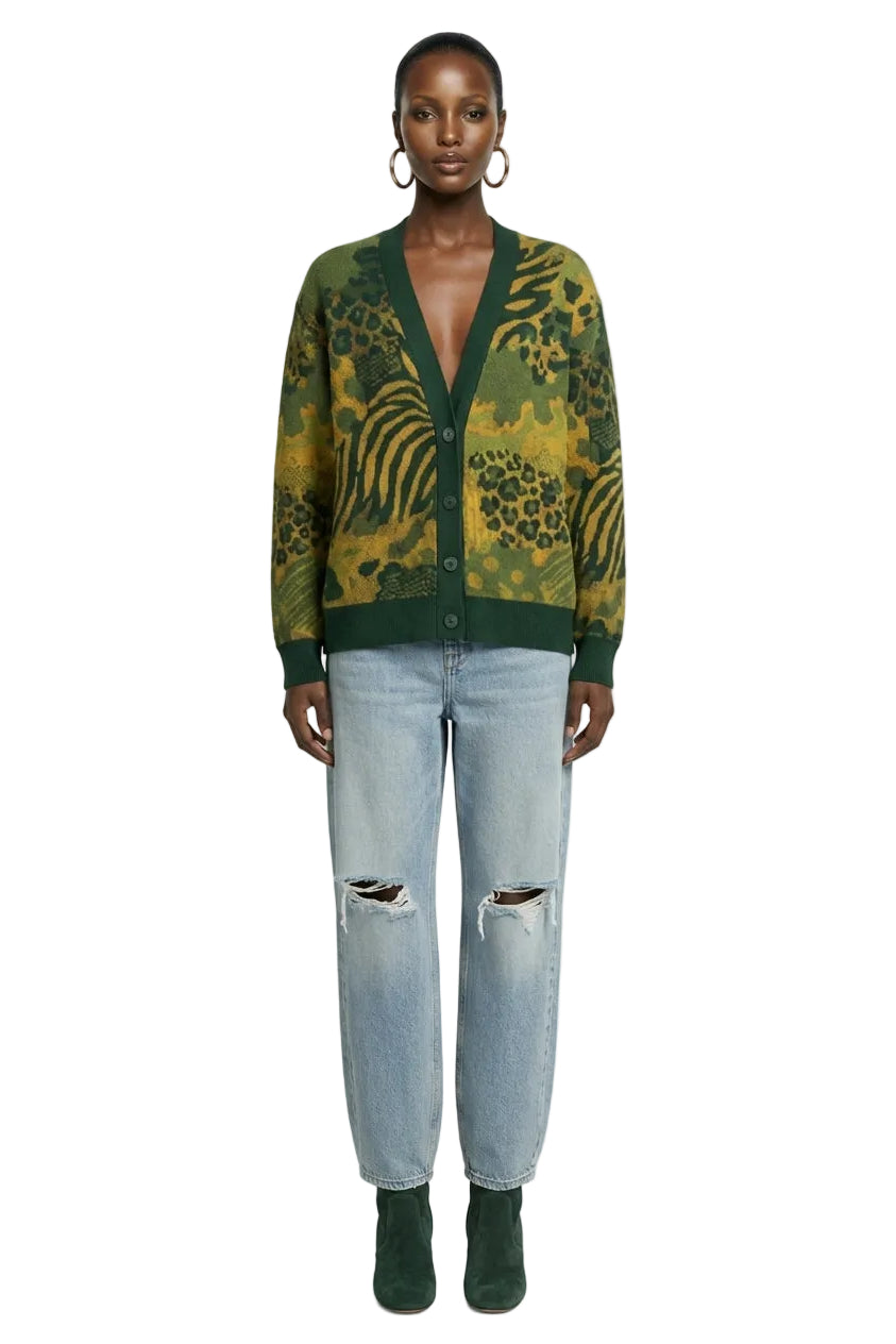 [PRE-ORDER]  The Aura Print Cardigan