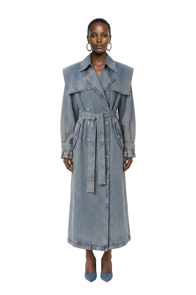[PRE-ORDER]  Modern Heritage Belted Trench Coat Hover Image