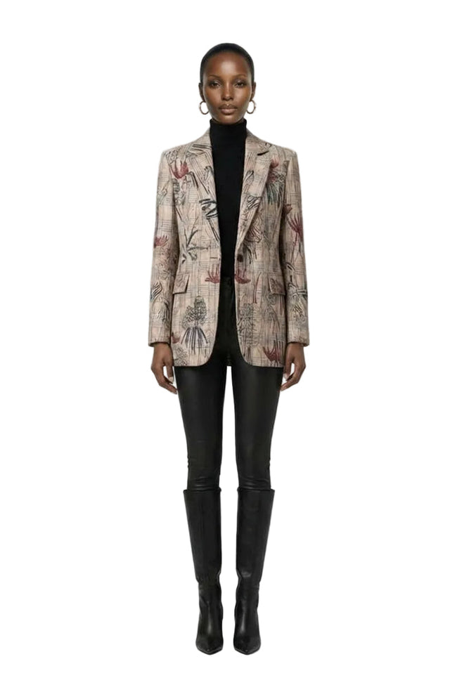 [PRE-ORDER]  Urban Sketch Oversize Blazer Hover Image