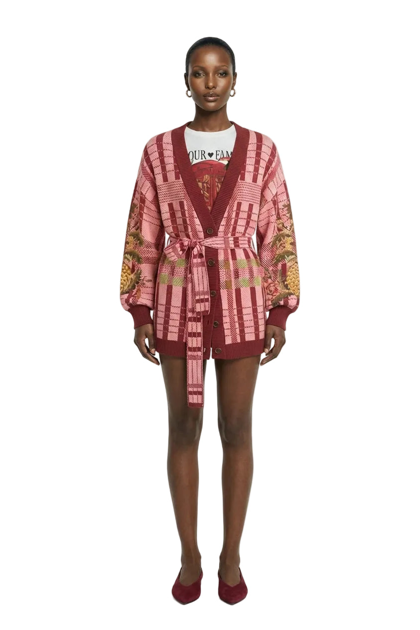 Luisa Embroidered Cardigan