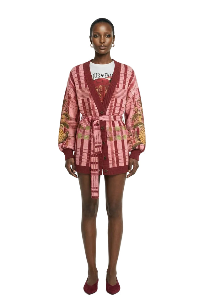 Luisa Embroidered Cardigan Hover Image