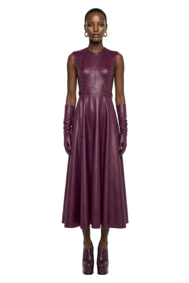 SLEEVELESS LONG GRACE DRESS Hover Image