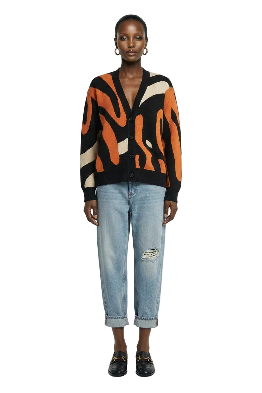 [PRE-ORDER]  The Abstract Heat Cardigan