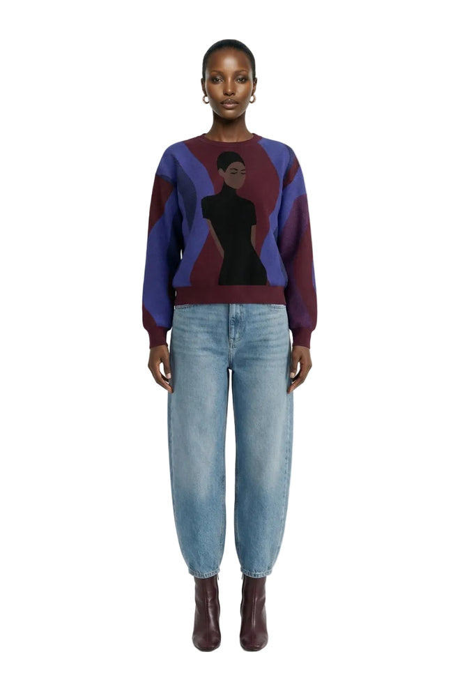 [PRE-ORDER] Regal Shadow Knit Sweater Hover Image
