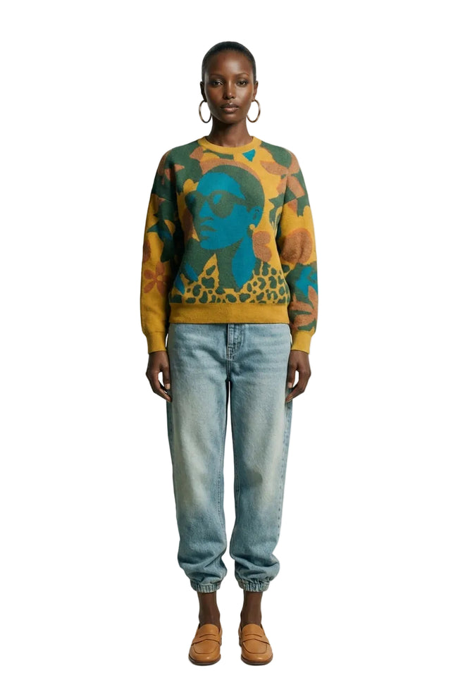 [PRE-ORDER]  Aura Icon Knit Sweater Hover Image
