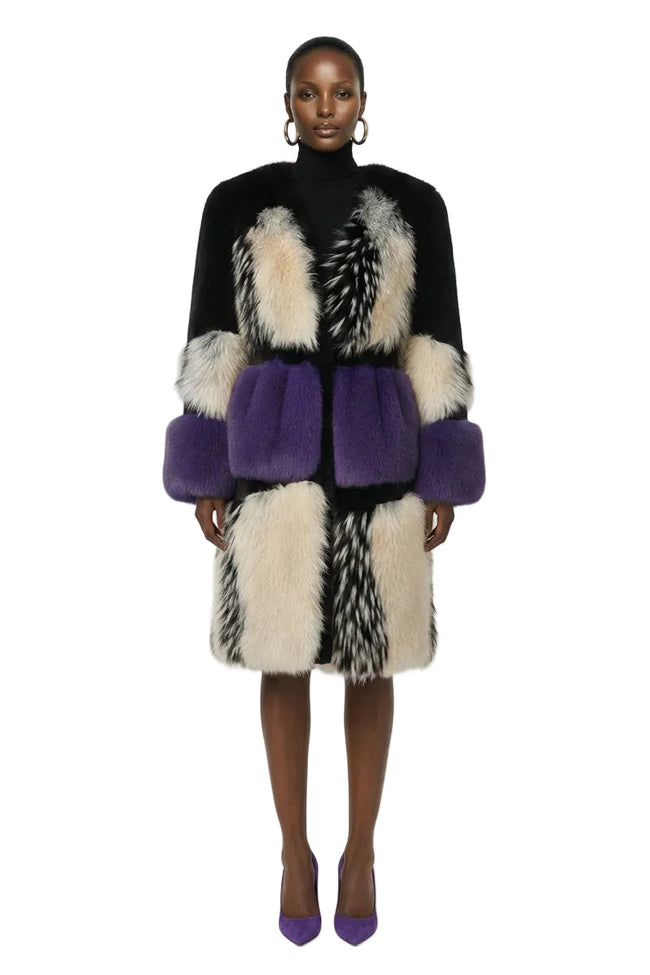 [PRE-ORDER]  The Nyoka Faux Fur Coat Hover Image