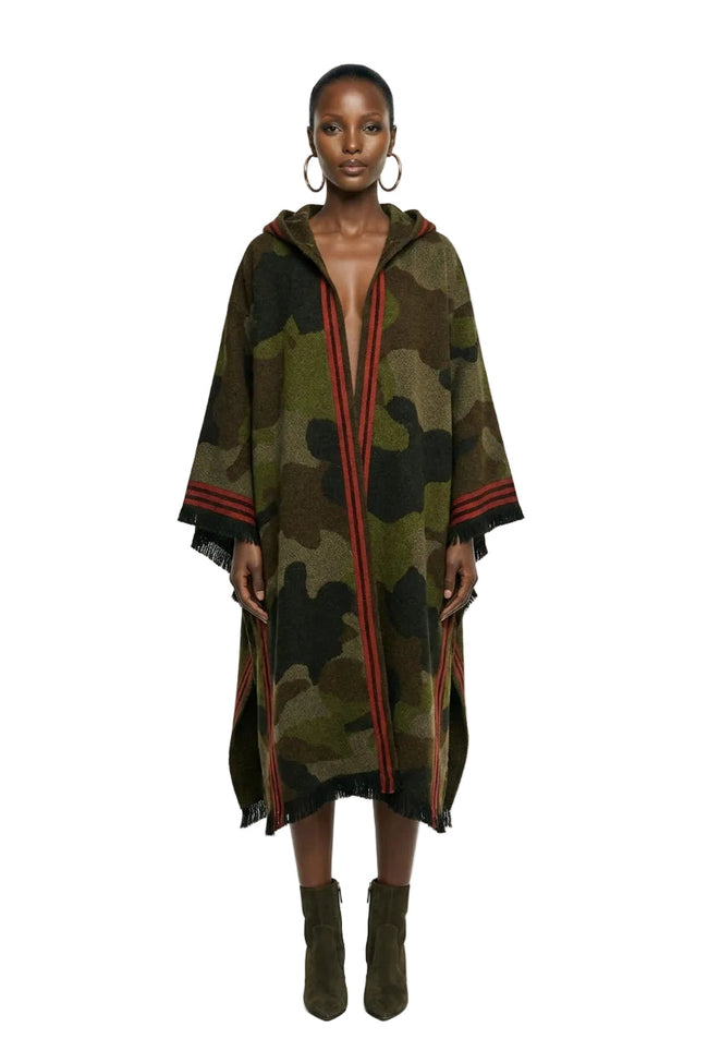 [PRE-ORDER]  Crimson Camo Kimono Hover Image