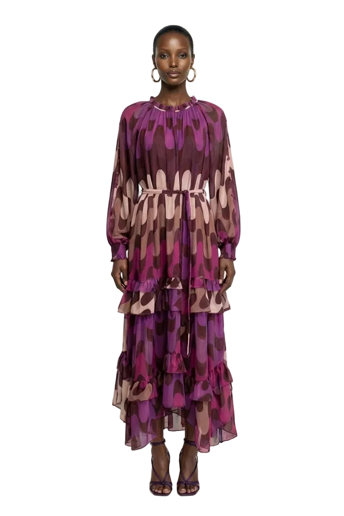 Ornamental Long Dress