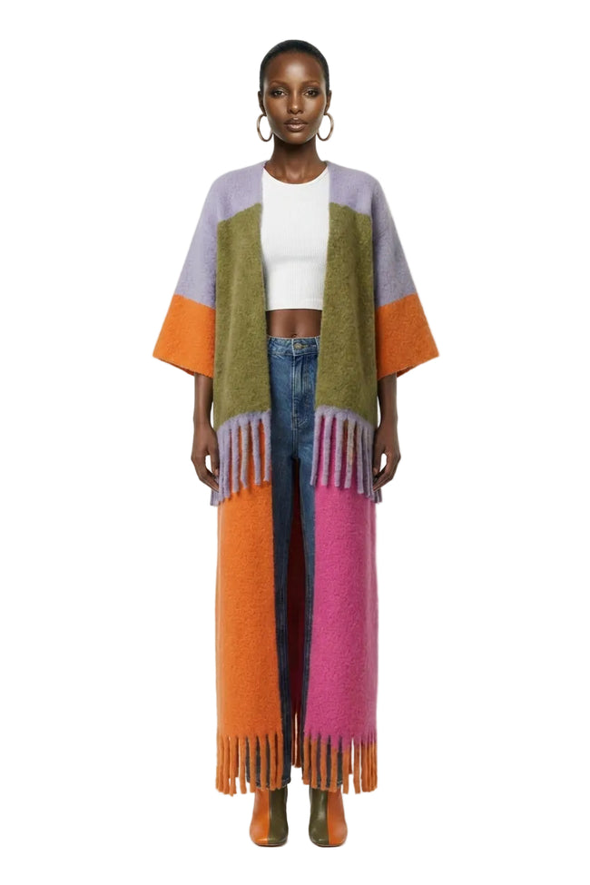 [PRE-ORDER]  Vibrance Cascade Kimono Hover Image