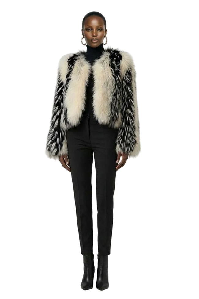[PRE-ORDER]  The Two-Toni Faux Fur Jacket Hover Image