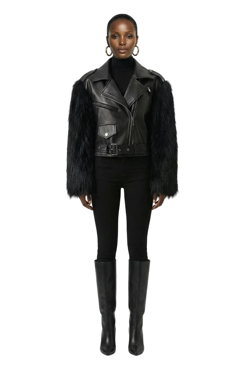 [PRE-ORDER]  Midnight Rebel Moto Jacket