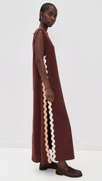 Dress With Wavy Detail