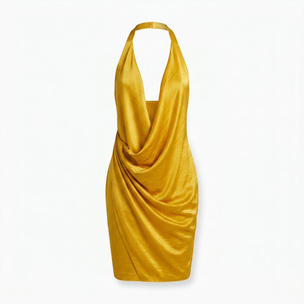 Abiacham Silk-Blend Maxi Dress - Elegant Evening Wear