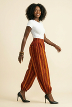 Ikedi Ankara Cotton Pants - Epitome of vibrant comfort.