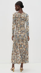 FARM Rio Long Sleeve Maxi Dress