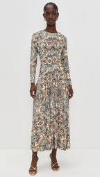 FARM Rio Long Sleeve Maxi Dress
