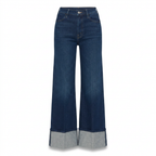The Petite Hustler Roller Sneak Cuff Jeans