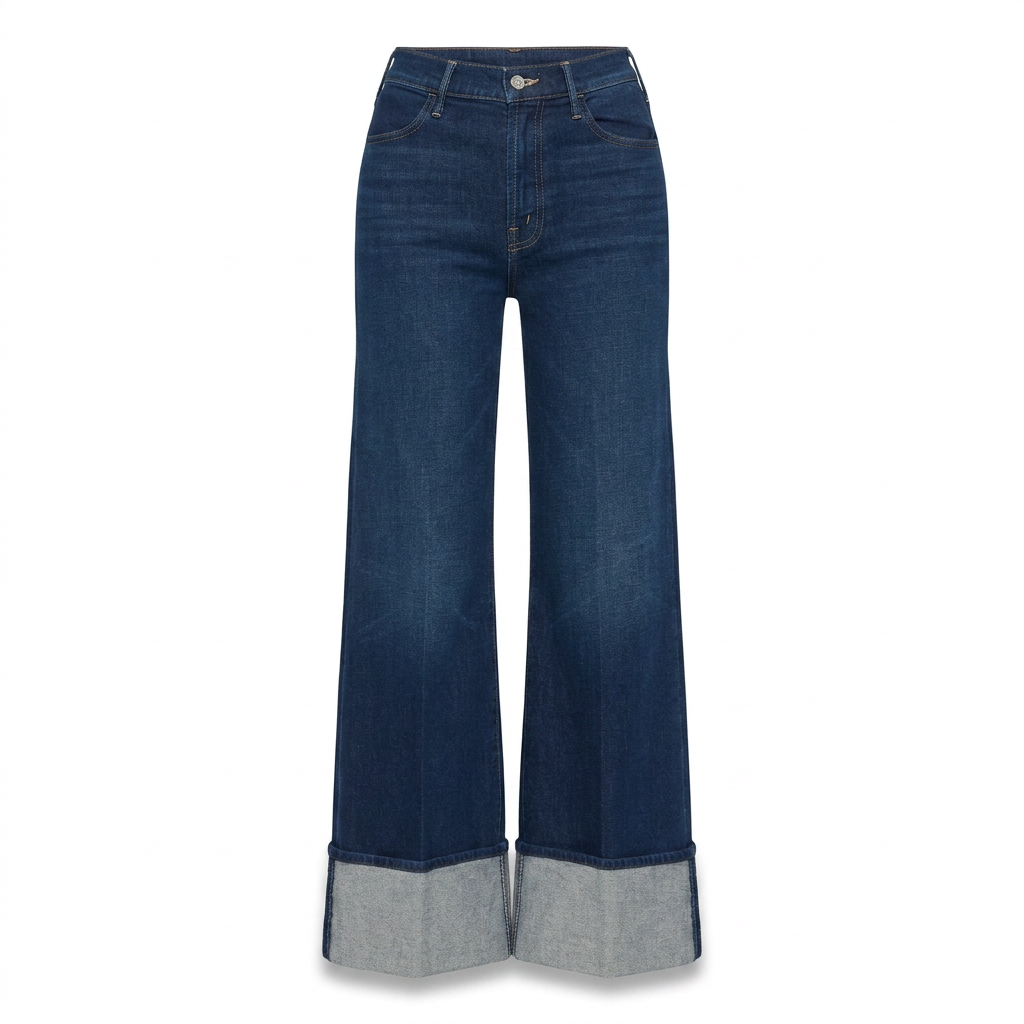 The Petite Hustler Roller Sneak Cuff Jeans