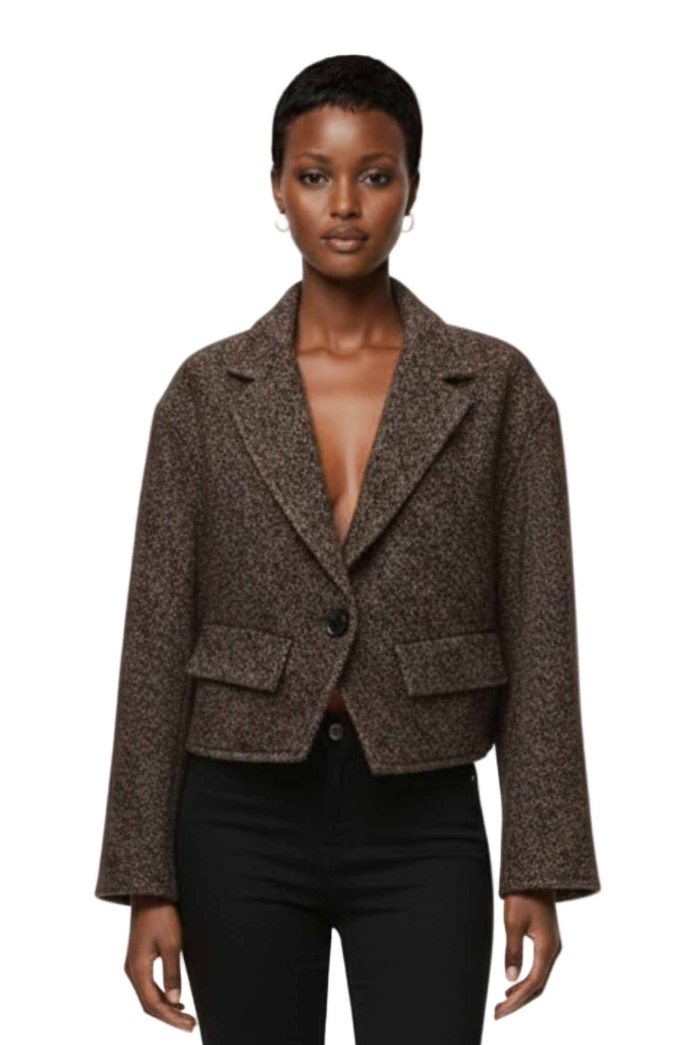 Ria Cropped Back Jacket