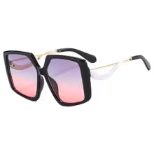 Vibrant Irregular Square Sunglasses Hover Image
