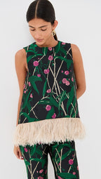 La Scala Feather Top