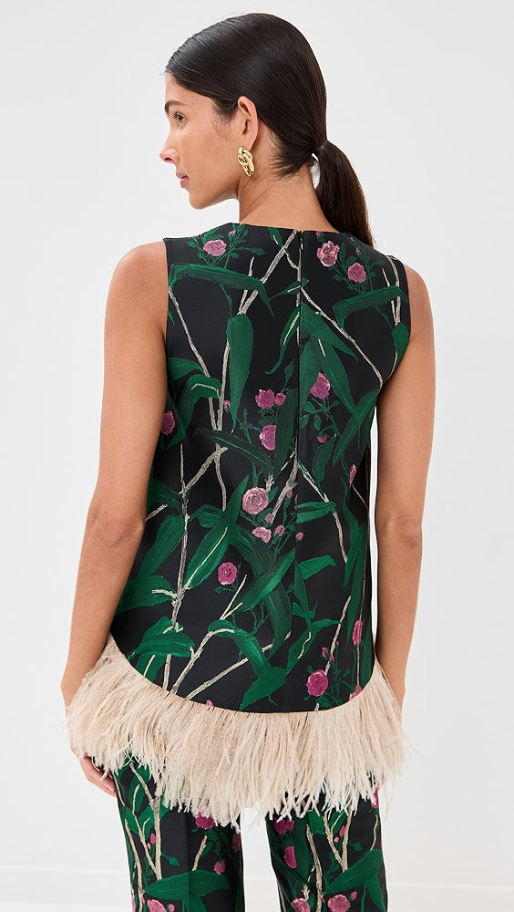 La Scala Feather Top