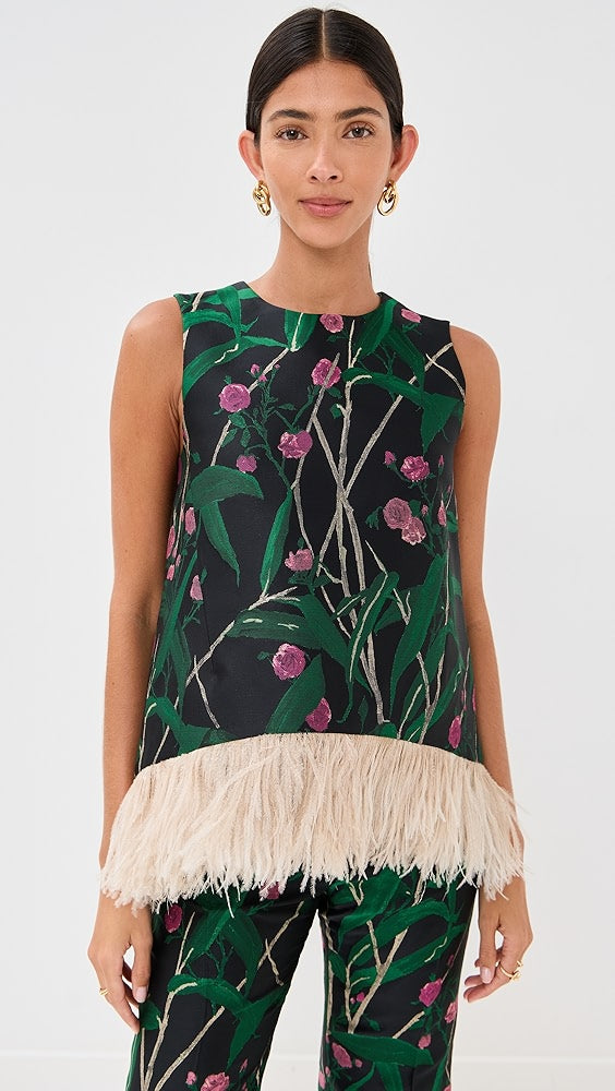 La Scala Feather Top