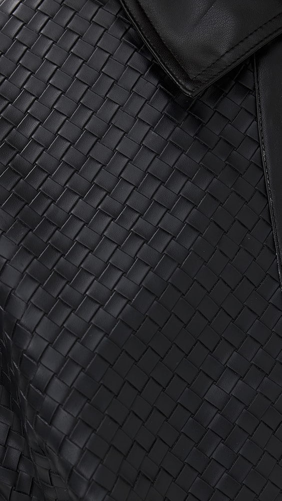 Kenny Woven Bomber Jacket