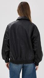 Kenny Woven Bomber Jacket
