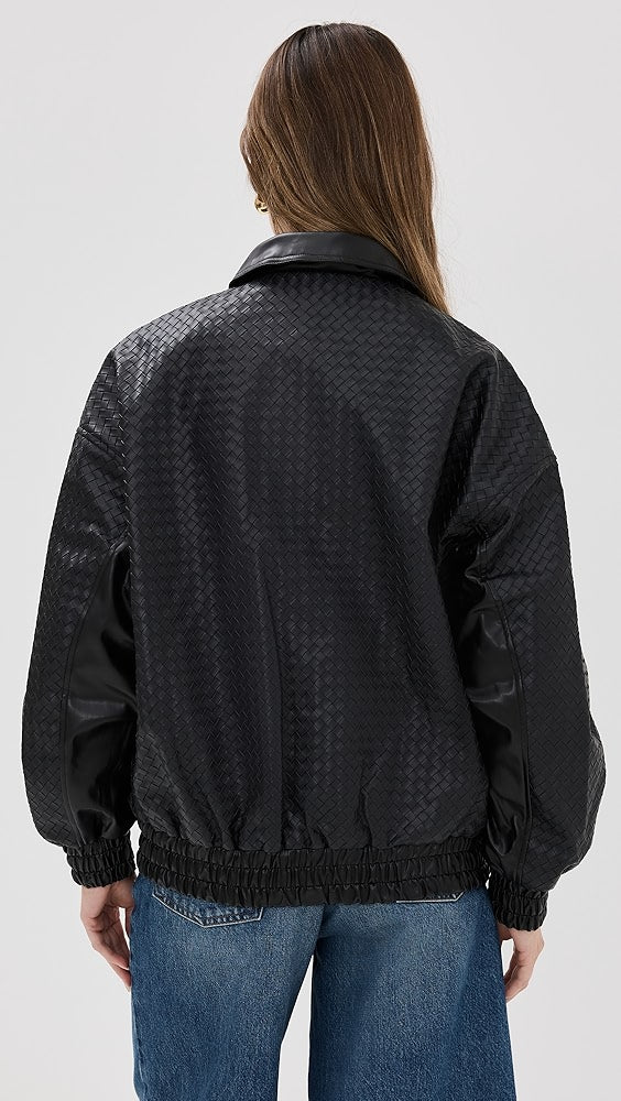 Kenny Woven Bomber Jacket