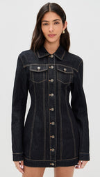 Rider Denim Mini Dress