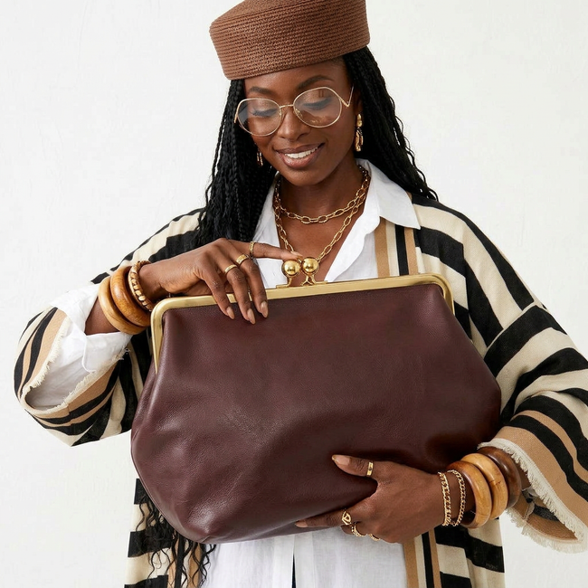 Radiant Soft Clutch Bag Hover Image