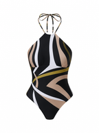 Wanderlust Geometric Print Bikini Set