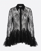 Divine Lace Ruffle Top