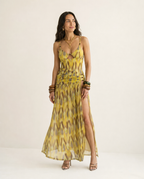 Radiant Abstract Printed Swimsuit Set