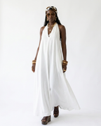Free Spirit Halter Neck Maxi Dress
