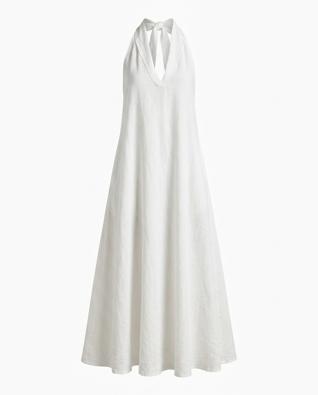 Free Spirit Halter Neck Maxi Dress Hover Image