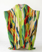 [Pre Order] Amuko Adire Kaftan: Luxurious Multicolored Bubu Gown